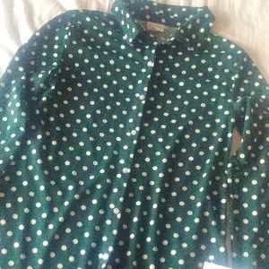 LuLaRoe Valentina Button Down Shirt